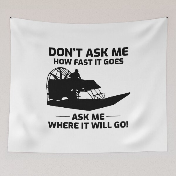 Item preview, Airboat Fanboat Airboating Planeboat Swamp boat designed and sold by CuteDesigns1.