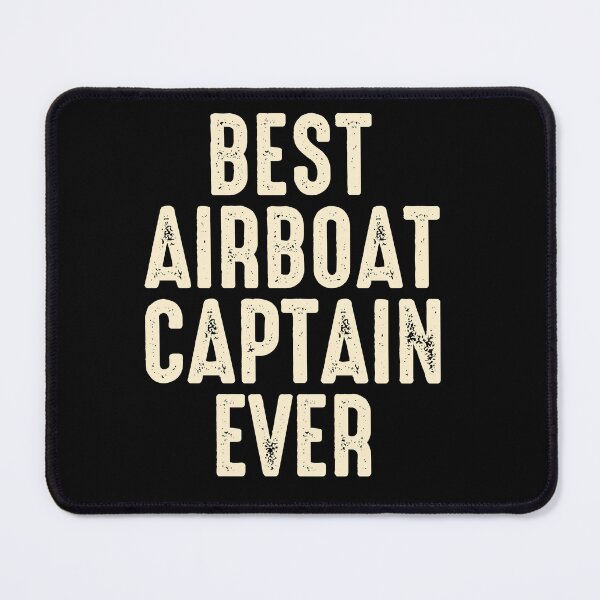 Item preview, Airboat Fanboat Airboating Swamp boat Captain designed and sold by CuteDesigns1.