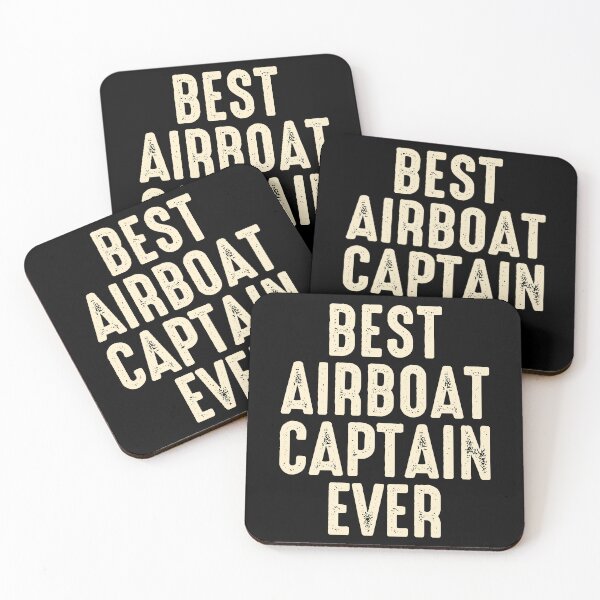 Item preview, Airboat Fanboat Airboating Swamp boat Captain designed and sold by CuteDesigns1.