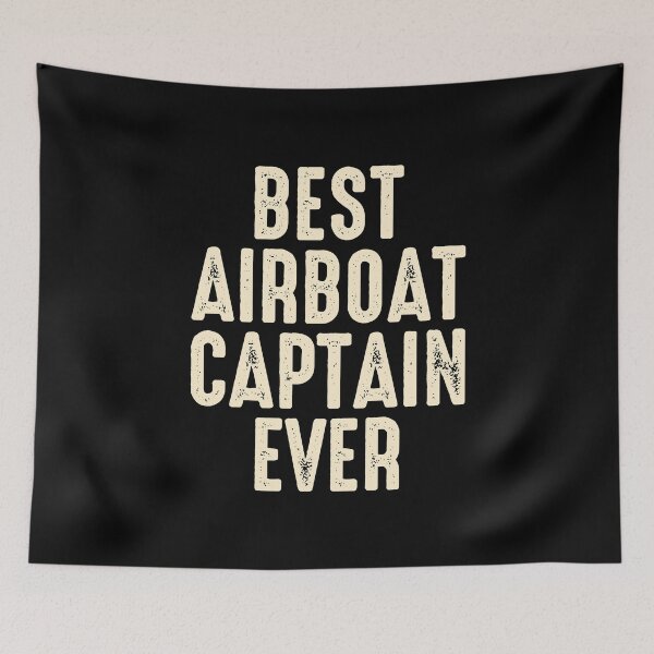Item preview, Airboat Fanboat Airboating Swamp boat Captain designed and sold by CuteDesigns1.
