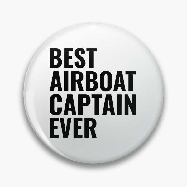 Item preview, Airboat Fanboat Airboating Swamp boat Captain designed and sold by CuteDesigns1.