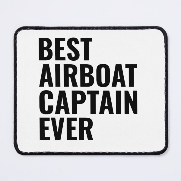 Item preview, Airboat Fanboat Airboating Swamp boat Captain designed and sold by CuteDesigns1.