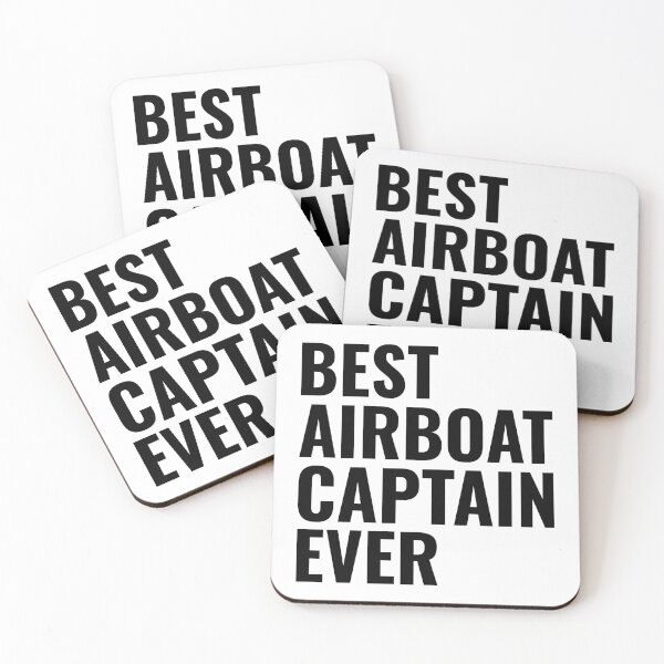 Item preview, Airboat Fanboat Airboating Swamp boat Captain designed and sold by CuteDesigns1.