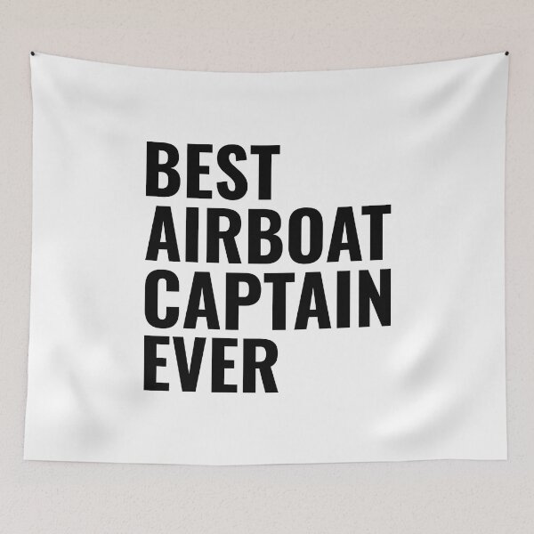 Item preview, Airboat Fanboat Airboating Swamp boat Captain designed and sold by CuteDesigns1.