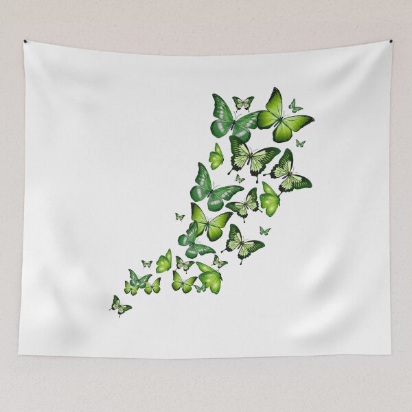 Item preview, Green Butterflies designed and sold by jacoolda.