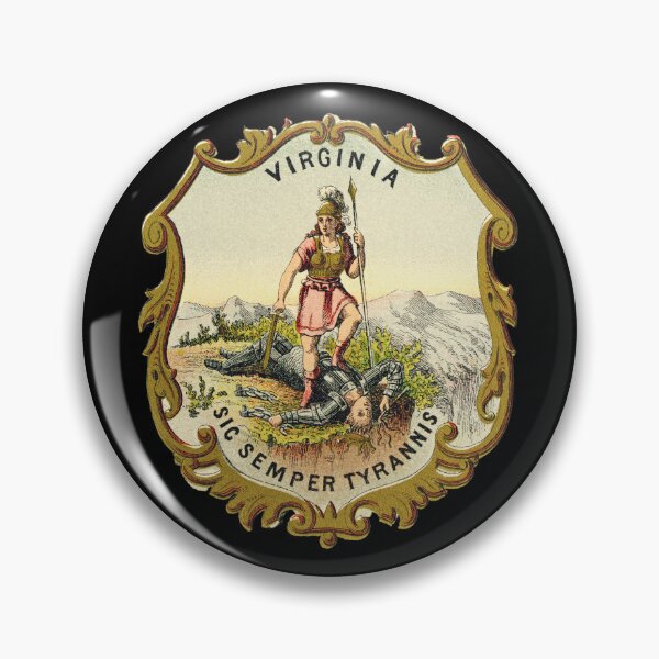 Item preview, Virginia State Coat Arms designed and sold by ArtbyAMB.