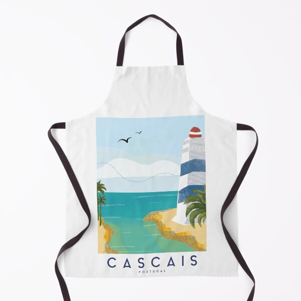 Item preview, Cascais Travel Poster designed and sold by VeronArtLab.