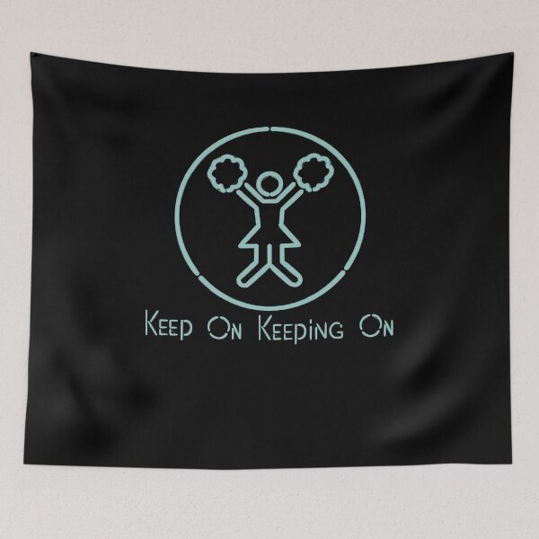 Item preview, Hardship Cataclysm Destroys Living Things Keep On Keeping On - Death Stranding Retro designed and sold by Janiah216.