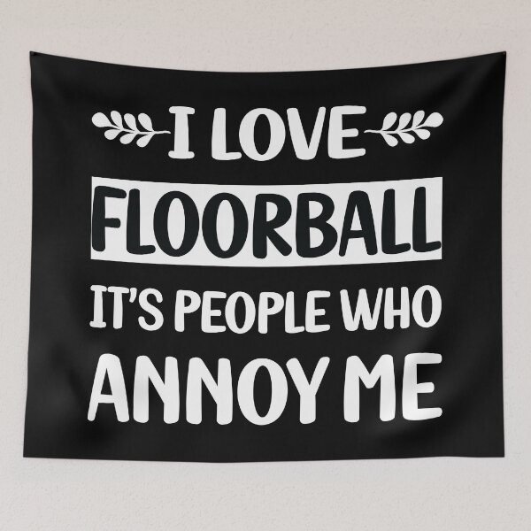 Item preview, People Annoy Me Floorball designed and sold by revieroklagmano.