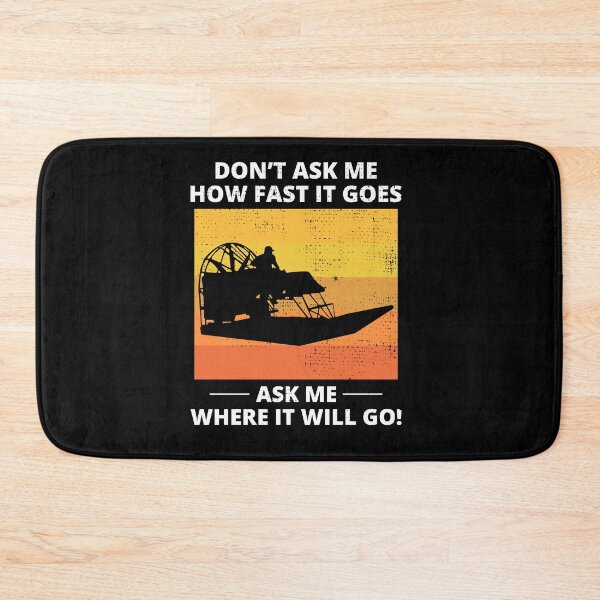 Item preview, Airboat Fanboat Airboating Planeboat Swamp boat designed and sold by CuteDesigns1.