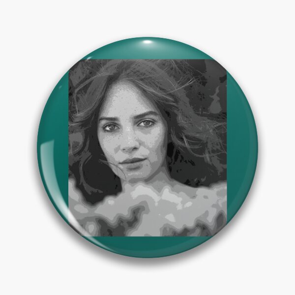 Item preview, Maya Hawke Black _amp_ White Pop Art Portrait Painting   designed and sold by hoyceThekla.