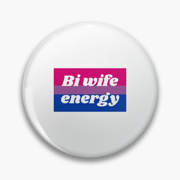 Item preview, Bi Wife Energy - Bisexual Flag designed and sold by Inspirationmotivation.