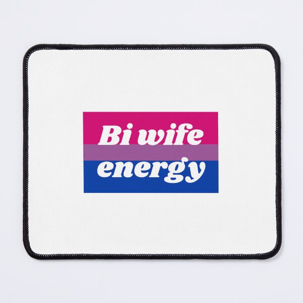 Item preview, Bi Wife Energy - Bisexual Flag designed and sold by Inspirationmotivation.