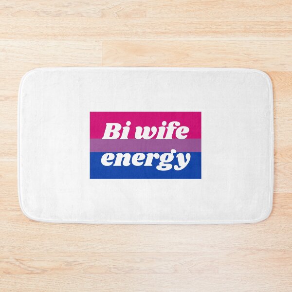 Item preview, Bi Wife Energy - Bisexual Flag designed and sold by Inspirationmotivation.