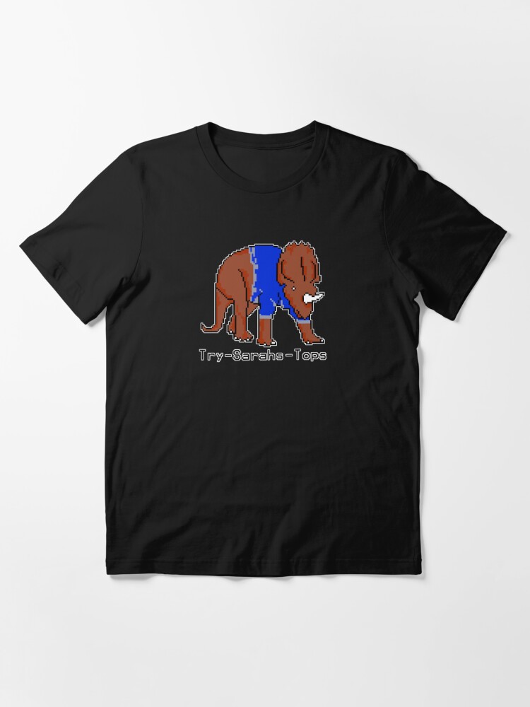 Try-Sarahs-Tops - The Trendy Triceratops | Essential T-Shirt