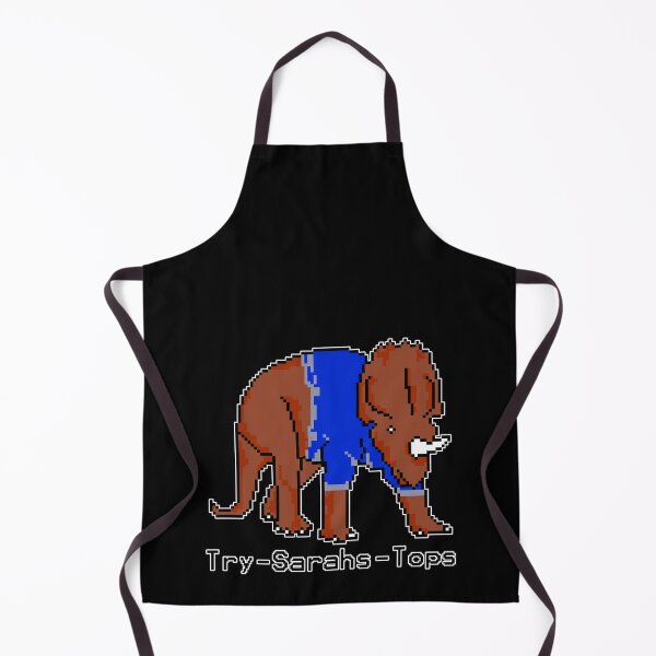 Item preview, Try-Sarahs-Tops - The Trendy Triceratops designed and sold by Fun Funky Designs.