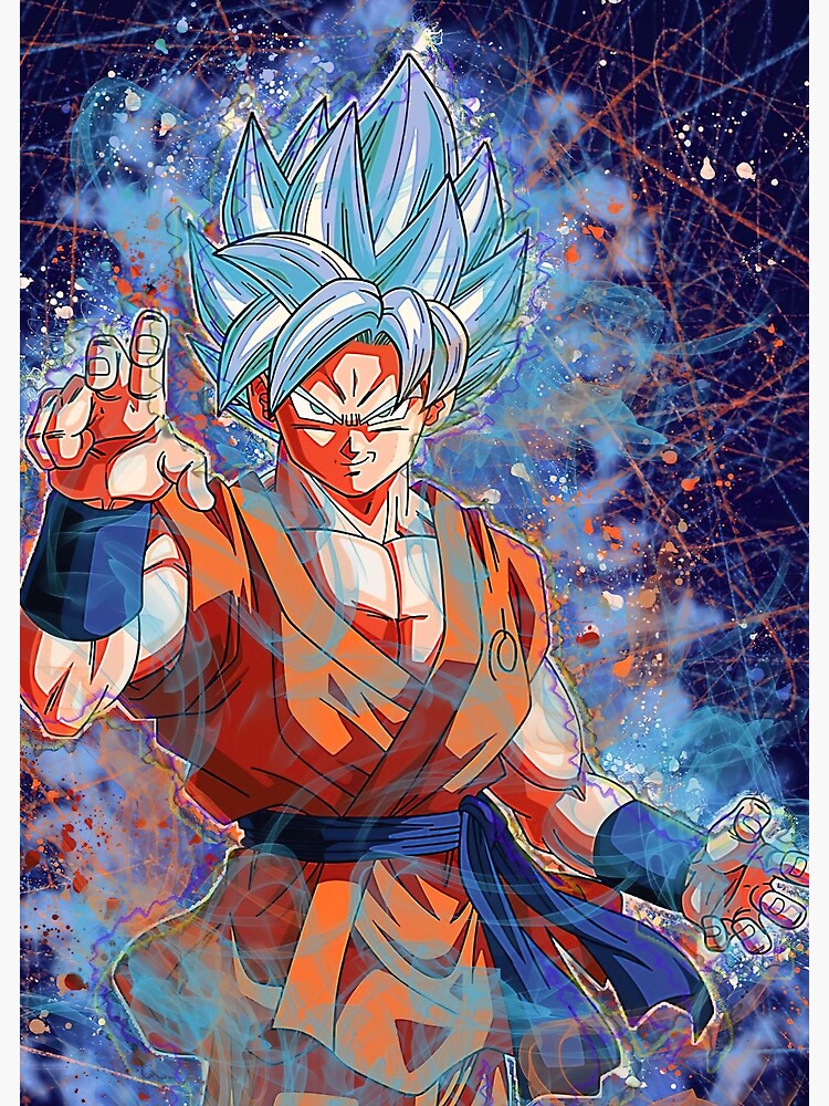 Goku Super Saiyan Blue, Dragon Ball Super  Dragon ball artwork, Dragon ball  painting, Dragon ball art