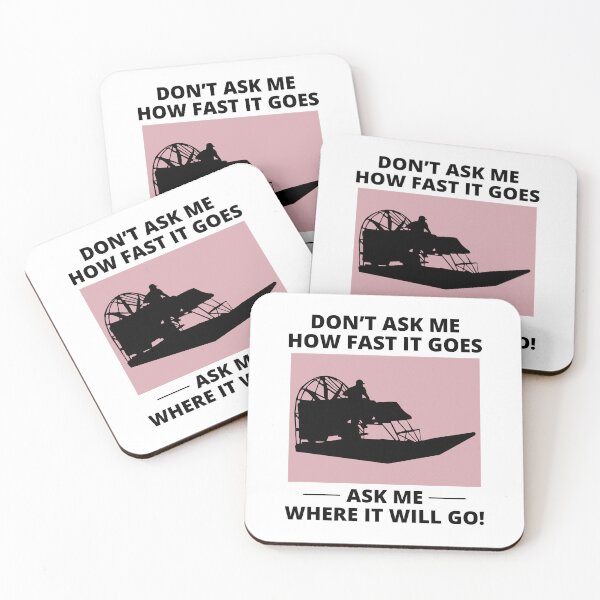 Item preview, Airboat Fanboat Airboating Planeboat Swamp boat designed and sold by CuteDesigns1.