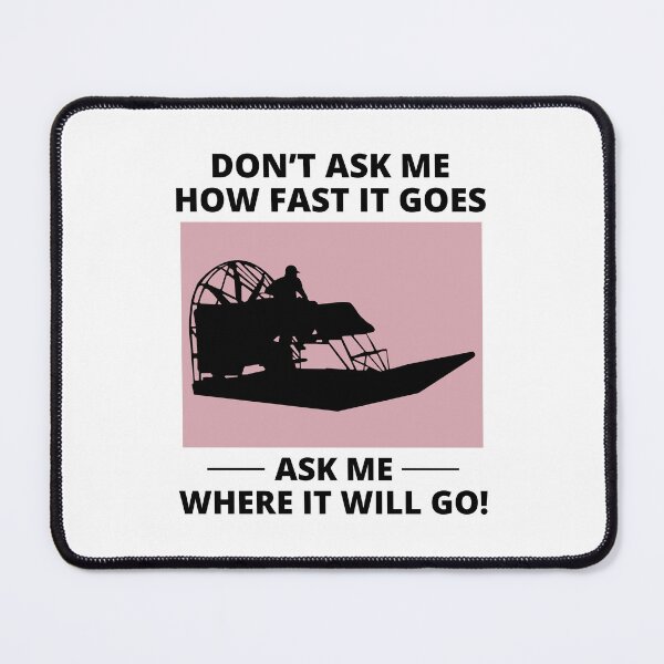 Item preview, Airboat Fanboat Airboating Planeboat Swamp boat designed and sold by CuteDesigns1.