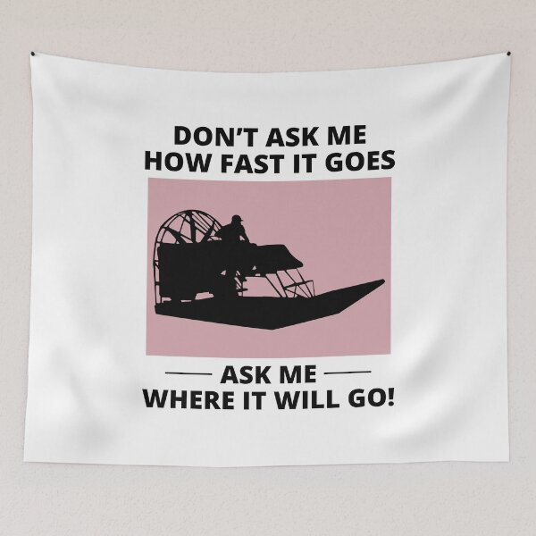 Item preview, Airboat Fanboat Airboating Planeboat Swamp boat designed and sold by CuteDesigns1.