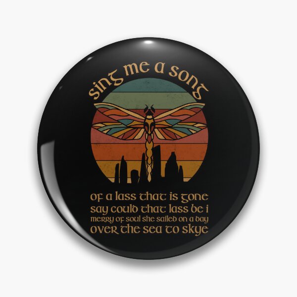 Item preview, My Favorite People Outlander Theme Sing Me A Song Stones Dragonfly Gifts Movie Fans designed and sold by Markroseana.