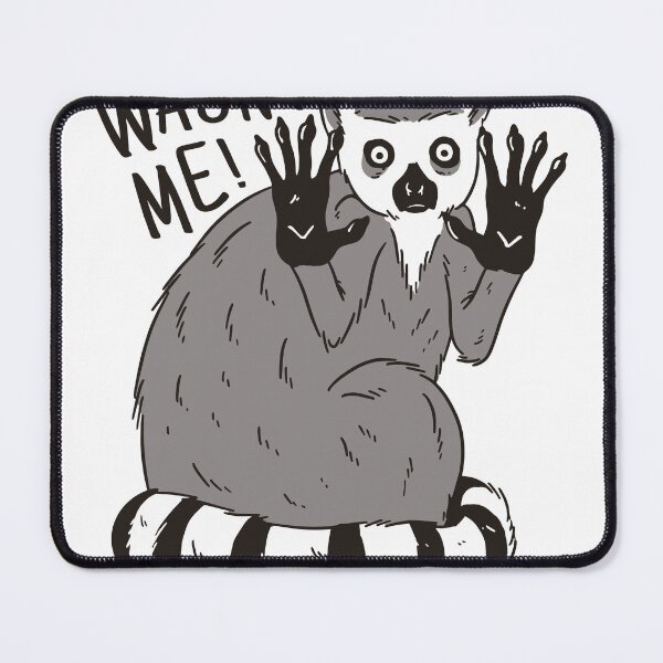 Item preview, Wasn't me lemur designed and sold by Cyrenaica 1949.