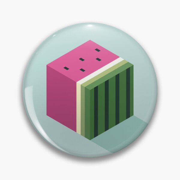 Item preview, Watermelon Cube designed and sold by no-eye-deer.