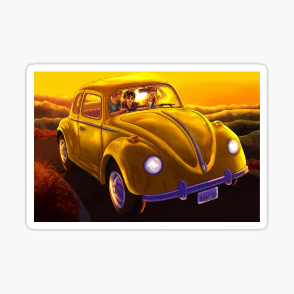 Sunset Drive - Die drei Fragezeichen Sticker