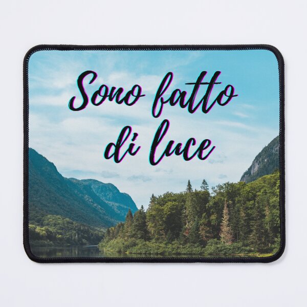 Item preview, I am made of light - popular Italian quotes theme gifts designed and sold by RebelliousRosee.