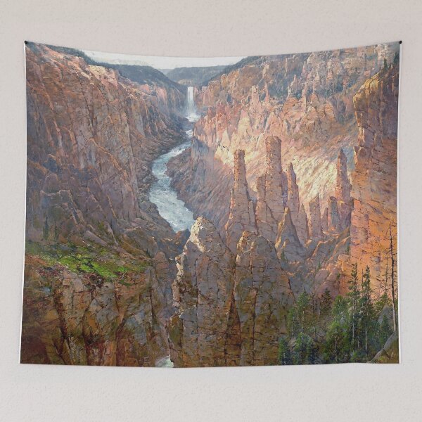 Artikelvorschau, Grand Canyon, Yellowstone River, Wyoming - William Louis Sonntag, Sr entworfen und verkauft von magicmagnet.