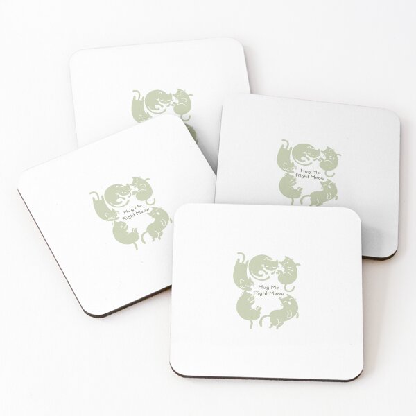 Item preview, Hug me right meow - pistachio green designed and sold by E-YO.