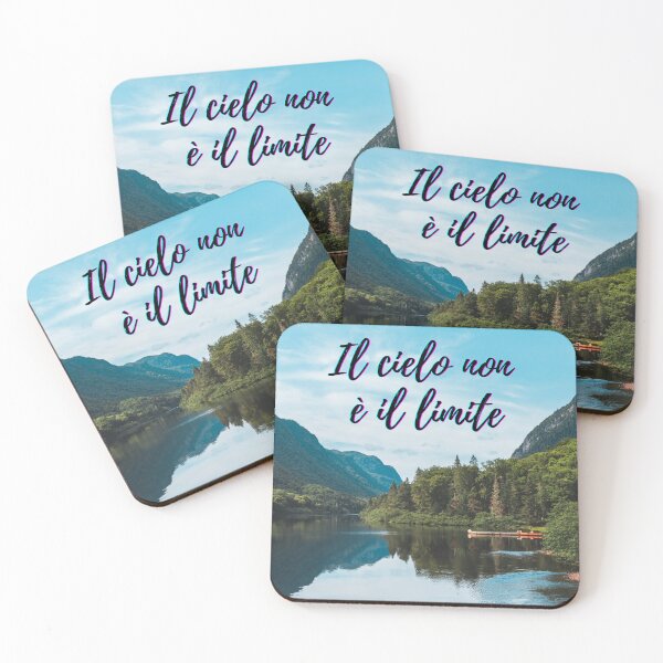 Item preview, Sky is not the limit - popular Italian quotes theme gifts  designed and sold by RebelliousRosee.