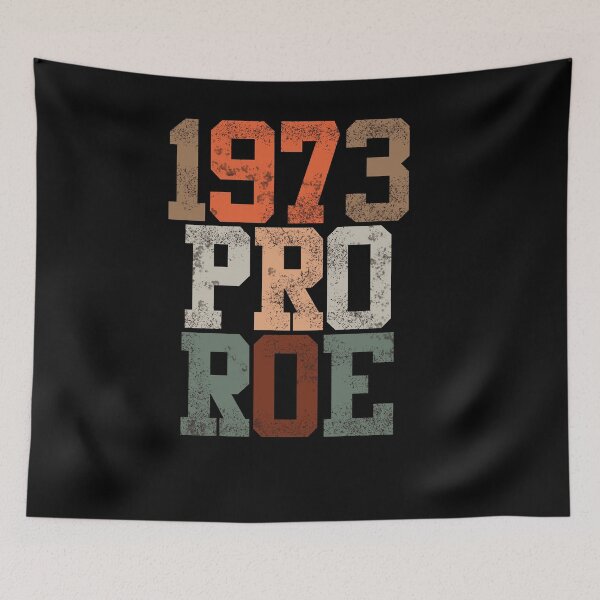 Item preview, Women's Rights Retro PRO ROE 1973 Pro-Choice women T-Shirt designed and sold by Hema Thilakaratne.