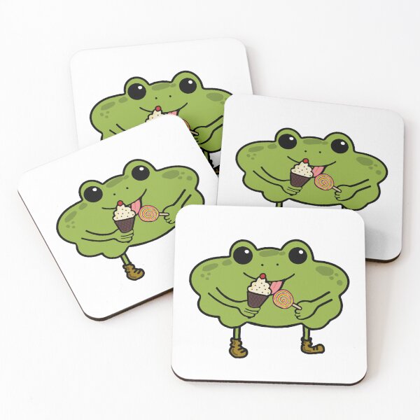 Item preview, Watercolor cute frog designed and sold by Designs1279.