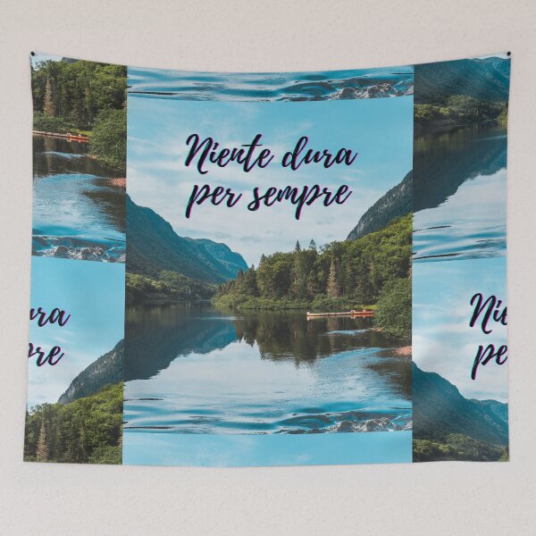 Item preview, Nothing lasts forever - popular Italian quotes theme gifts  designed and sold by RebelliousRosee.