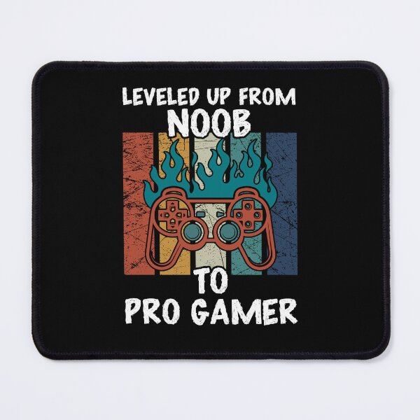 Item preview, Leveled Up From Noob to Pro Gamer Funny Gaming designed and sold by LemoBoy.