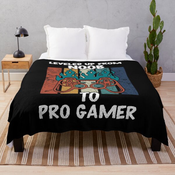 Item preview, Leveled Up From Noob to Pro Gamer Funny Gaming designed and sold by LemoBoy.