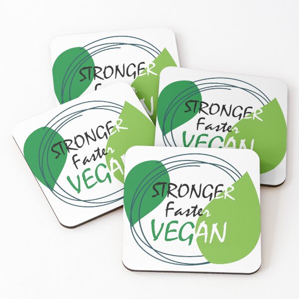 Item preview, Faster Stronger Vegan Love Vegetables Power designed and sold by PatternBestFan.
