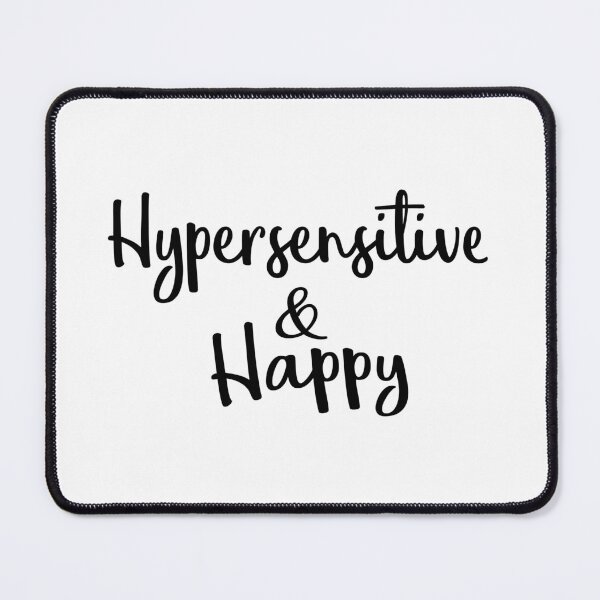 Item preview, Hypersensitive and Happy (English version) designed and sold by Audrey Janvier | AJD.