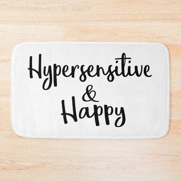 Item preview, Hypersensitive and Happy (English version) designed and sold by Audrey Janvier | AJD.