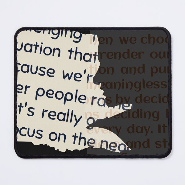 Item preview, Paper woman & dark image print designed and sold by TypeWrite.