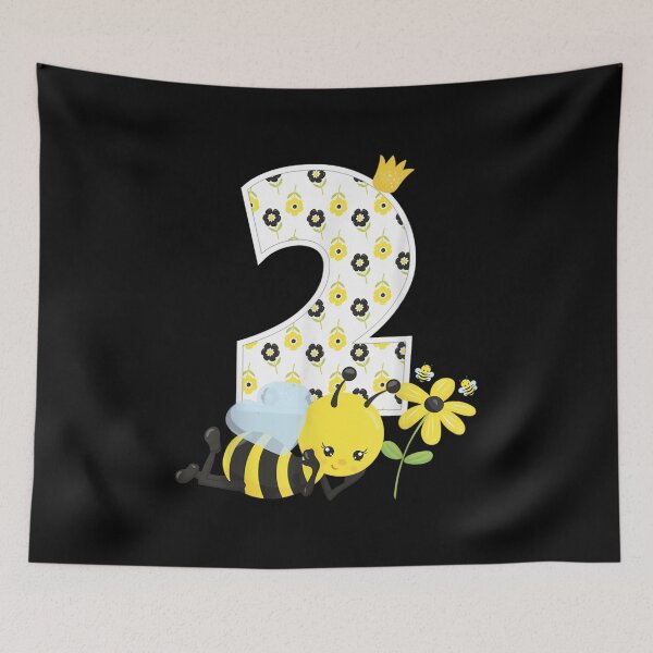 Item preview, 2nd Birthday Girl Bee Theme Bday 2 Year Old Matching Party designed and sold by AgnesGeller.