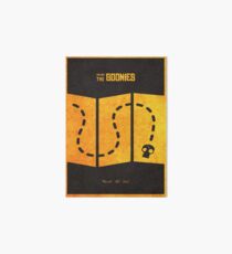 The Goonies Minimalist Alternative Movie Poster Art Board