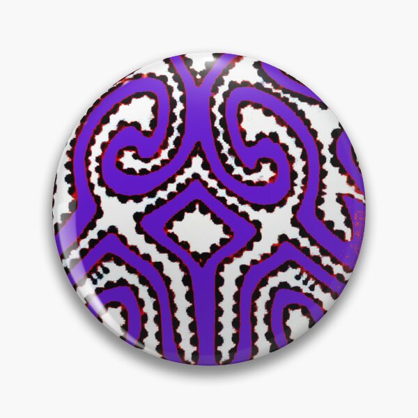 Item preview, Purple Oro tapa design designed and sold by Nesian Tribe Designs.