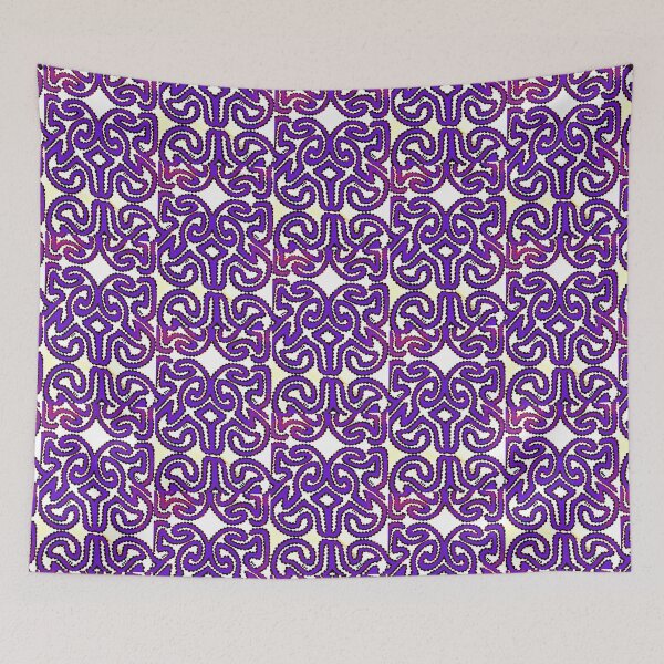 Item preview, Purple Oro tapa design designed and sold by Nesian Tribe Designs.
