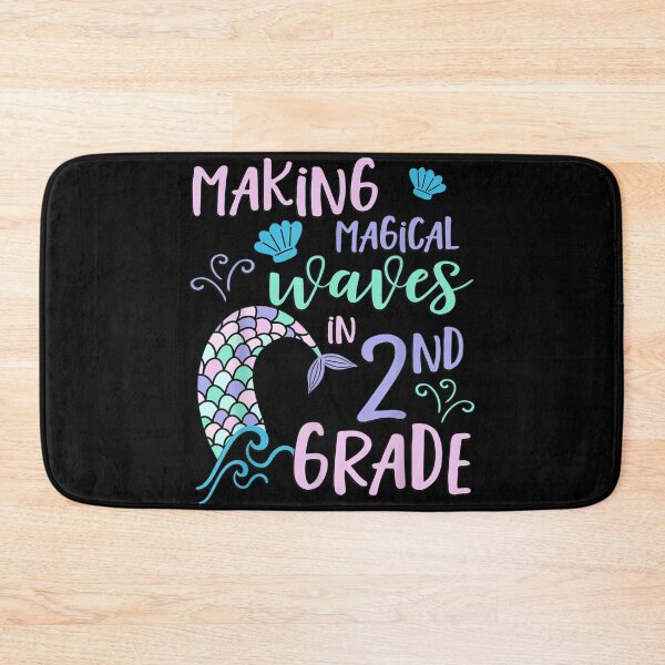 Item preview, 2nd Grade Cute Mermaid  Girls Second Grade Making Waves designed and sold by AgnesGeller.