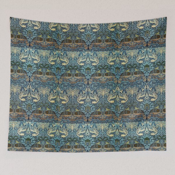 Item preview, Blue Dragon Pattern designed and sold by ArtMeetsPizza.