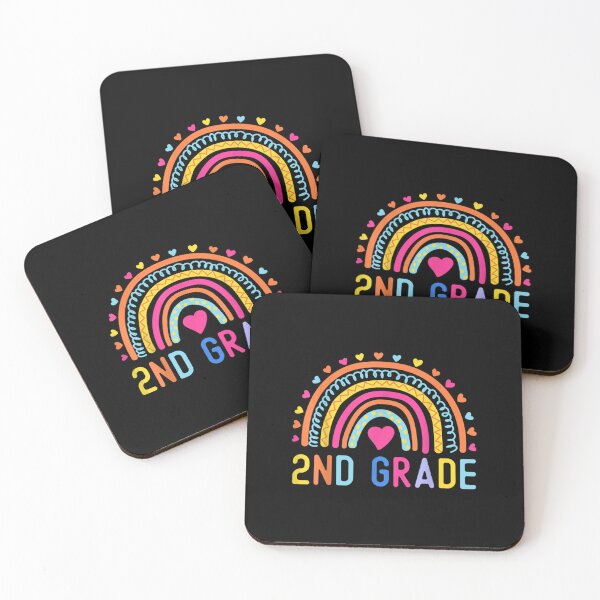 Item preview, 2nd Grade Rainbow Girl Boys Teacher Hello Second Grade Squad designed and sold by AgnesGeller.