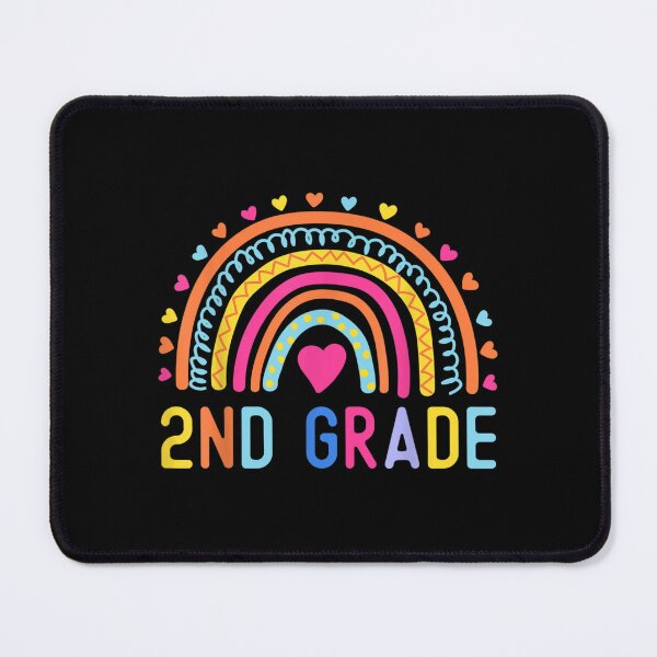 Item preview, 2nd Grade Rainbow Girl Boys Teacher Hello Second Grade Squad designed and sold by AgnesGeller.