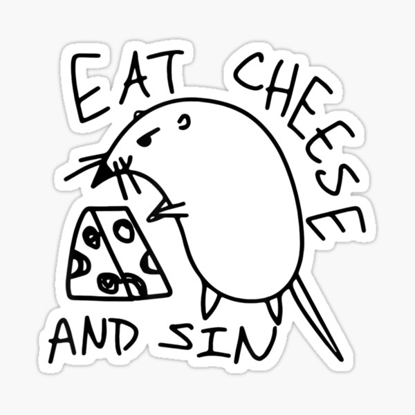 Big Bobby Car Stickers Souris Fromage 